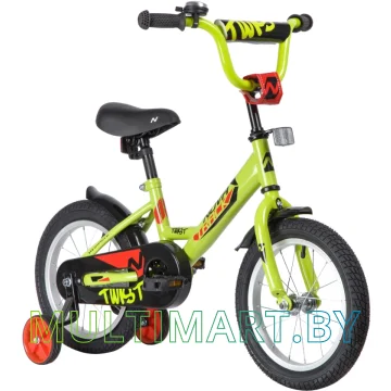 Детский велосипед Novatrack Twist 141TWIST.GN20 (зеленый, 2020) картинка 2